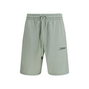Off-White Bicolor Cotton Bermuda Men's Shorts
